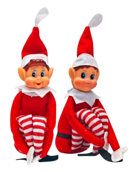 Red Elf On The Shelf