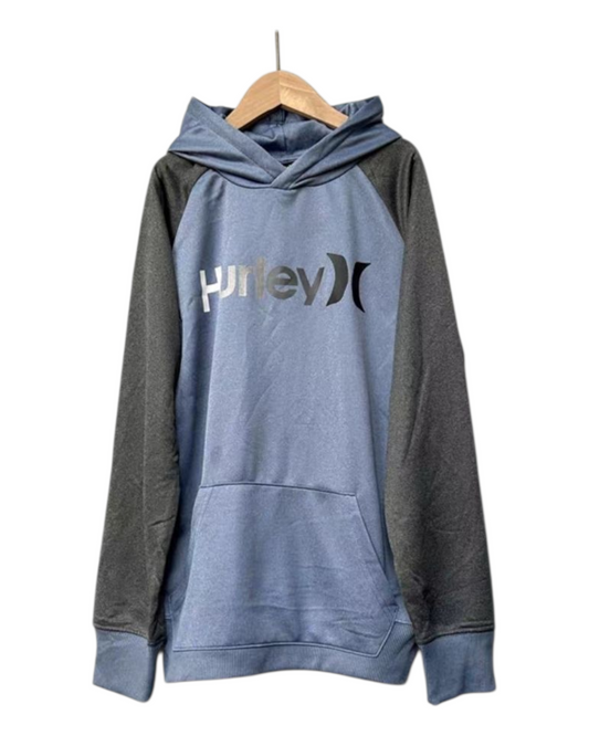 Boys' Grey Hooded Activewear Jumper