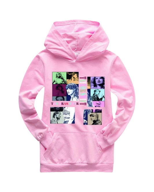 Taylor Swift Eras Tour Print Soft Cotton Hoodie
