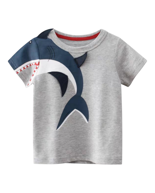 Boys' Graphic T-Shirts with 3D Elements