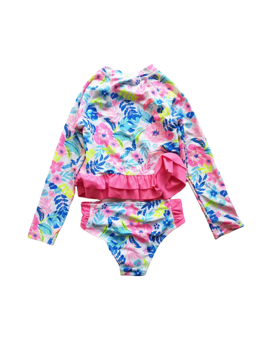 Summer Floral Swimsuit Set