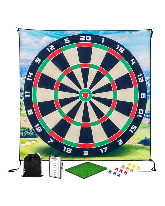 Fabric Dartboard Target Golf Game with Balls