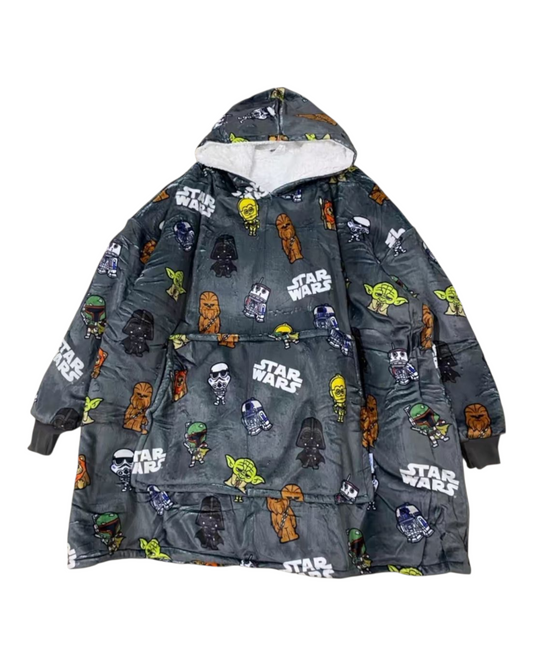 Oversized Fit Cozy Oodie with Hoodie