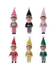 Charming Musical Light-Up Baby Elf Doll for Seasonal Holiday Home Decoration
