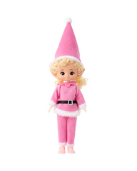 Cute New Style Standing Holiday Elf Festive Christmas Decoration with  Design Accents