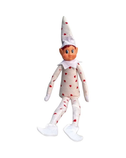Heart Pattern Christmas Elf Toy 40cm