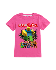 Video Game Graphic Print Short-Sleeve Kids Cotton T-Shirt