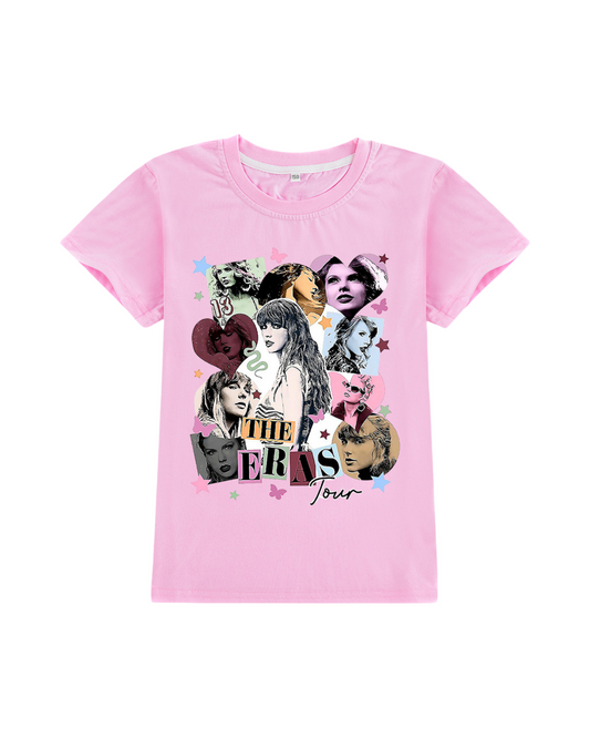 Kids Taylor Swift Graphic 100% Cotton Tee