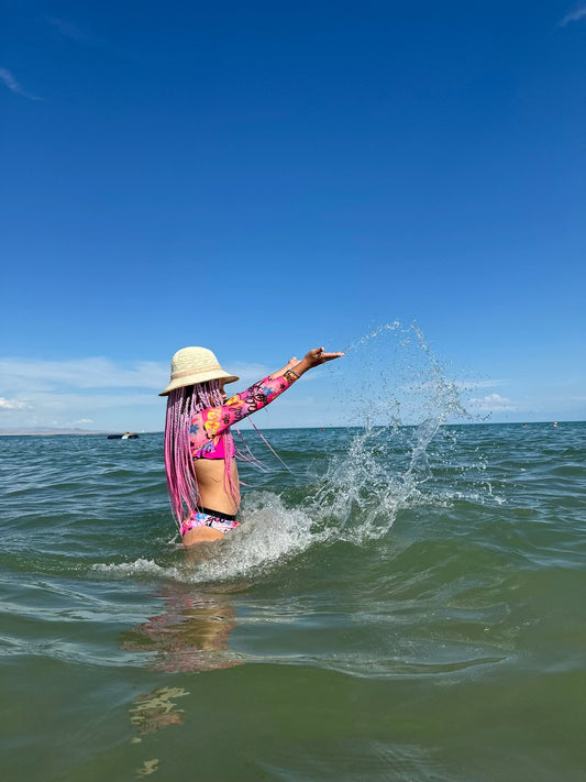 Vibrant Girl Power Swim Set