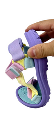Girls' Colourful Multi-Strapped Sandals