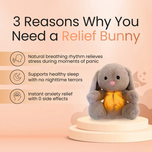 4 Models Musical Plush Rabbit Toy Breathing Soothing Plush Stuffed Doll Singing