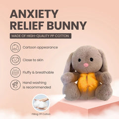 4 Models Musical Plush Rabbit Toy Breathing Soothing Plush Stuffed Doll Singing