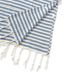 Striped Frilled Kids Beach Towels