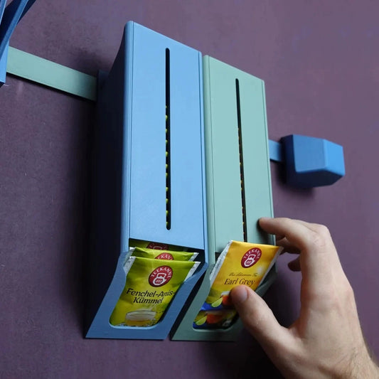 Tea and Coffee Packet Holder Set