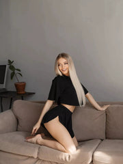 Two-Piece T-Shirt and Shorts Pyjama Set