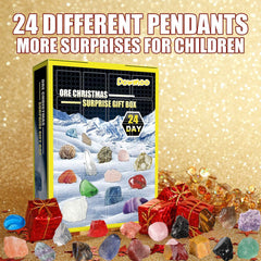 Christmas Advent Calendar Rock and Stone Collection