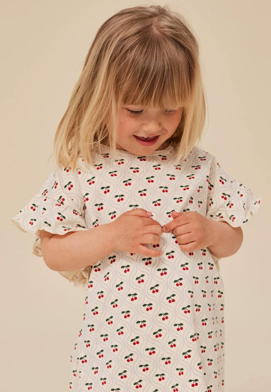 Cherry Patterned Dress