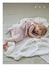 Girls Dress and Bonnet Hat Set