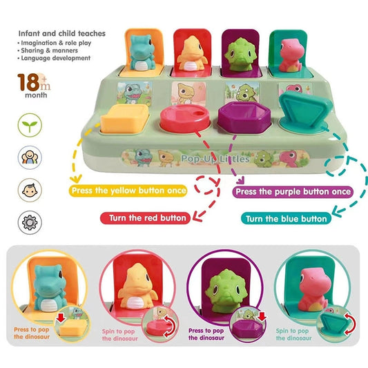 Baby Pop-up Dinosaur Toys
