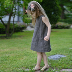 Pinafore Dress with Pockets