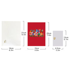 Cartes de Noël pop-out musicales