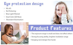 Chargeable Hanging Neck Reading Light