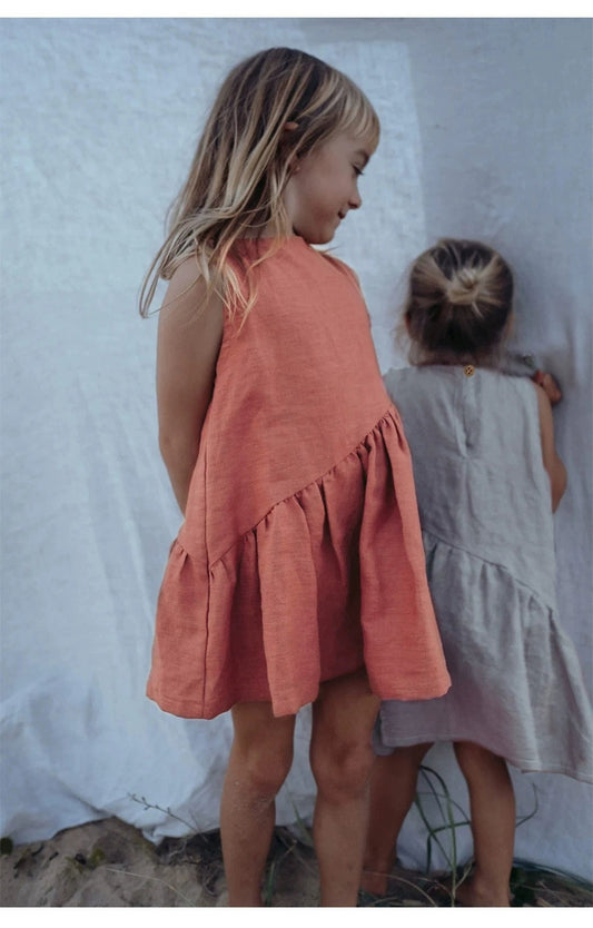 Asymmetrical Girls Dress