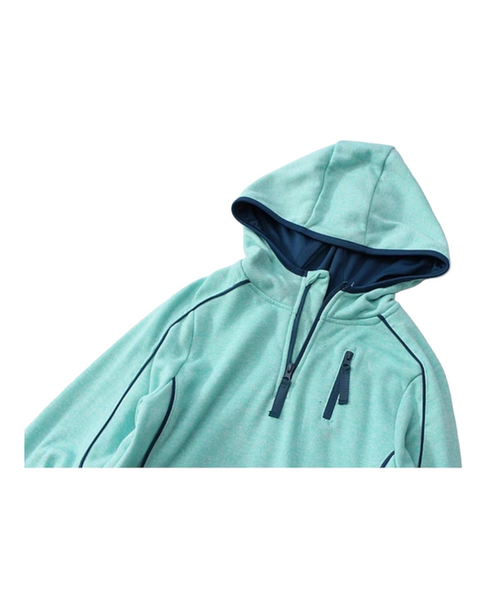 Pull grue bleu clair