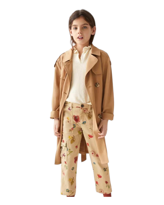Brown trendy coat