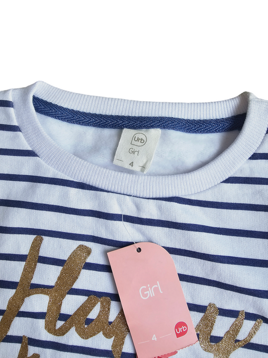Blue striped Urb Top