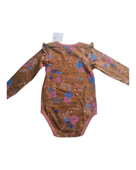 Brown Organic Cotton Bodysuit