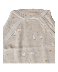 Sleek Organic Cotton Bodysuit