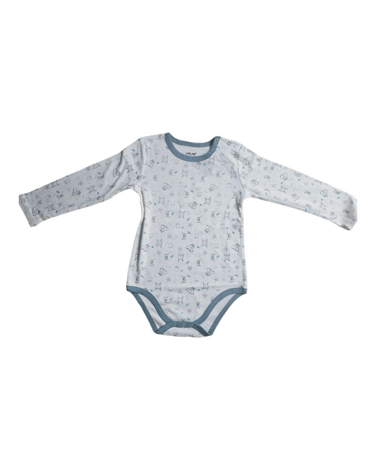 Organic Cotton Animal Patterns Bodysuit