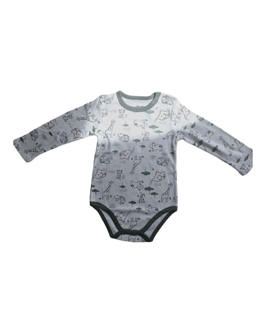 Organic Cotton Long-Sleeve Bodysuit