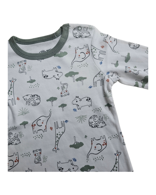 Organic Cotton Long-Sleeve Bodysuit