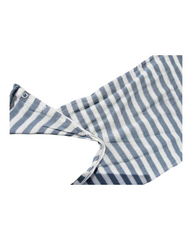 Woolmark Stripy Blue and white Bodysuit