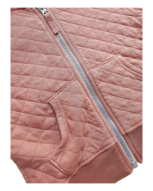 Coral Jacket with Hood