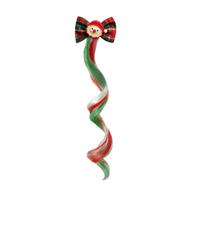 Santa’s Sleigh Hair Clip & Extension