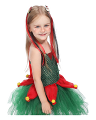 Santa’s Sleigh Hair Clip & Extension