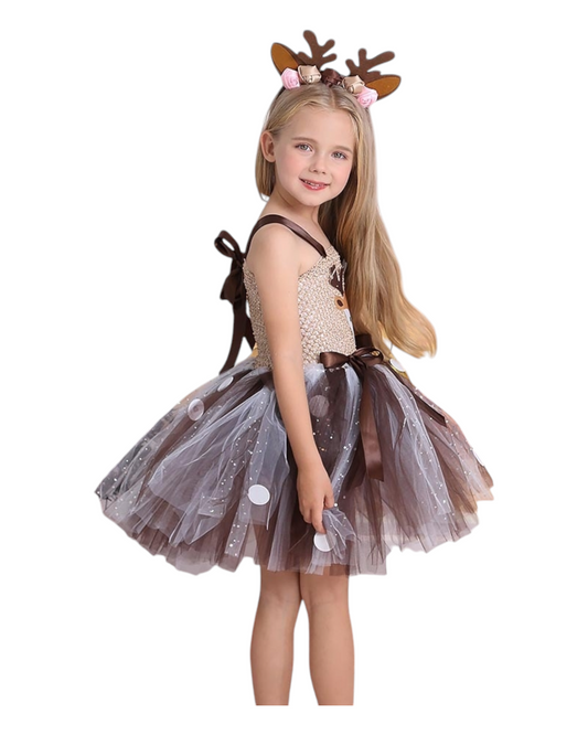 Ensemble robe et bandeau festifs à paillettes