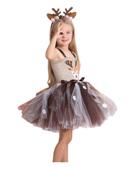 Ensemble robe et bandeau festifs à paillettes