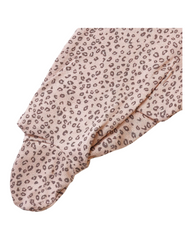 Baby's Leopard Print Long-Sleeved Cat Onesie