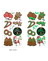 Christmas Night Light Glow-In-The-Dark Stickers