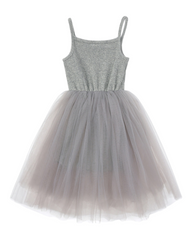 Singlet Top Dress with Tulle Skirt