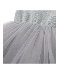 Singlet Top Dress with Tulle Skirt