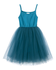 Singlet Top Dress with Tulle Skirt