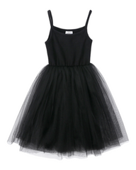 Singlet Top Dress with Tulle Skirt