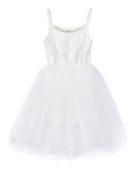 Singlet Top Dress with Tulle Skirt
