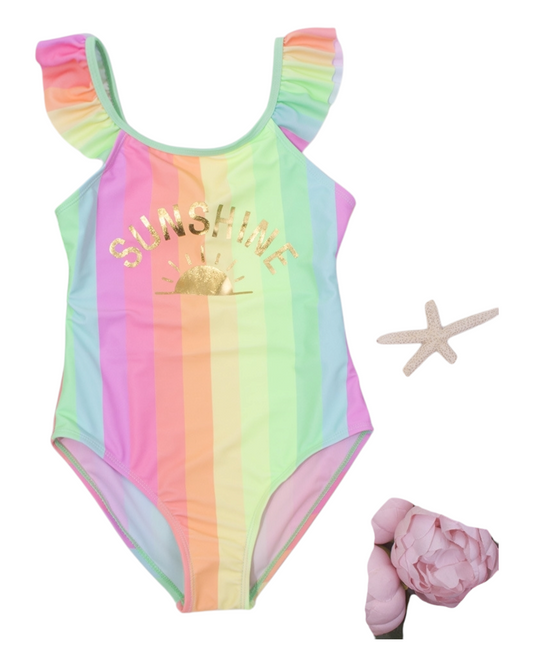 Rainbow Wave One-Piece