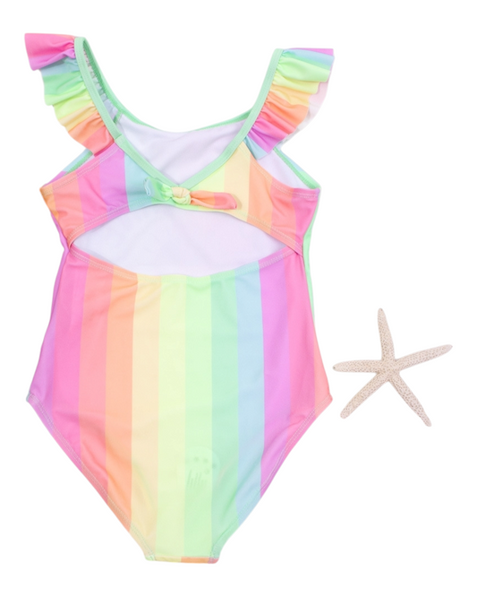 Rainbow Wave One-Piece